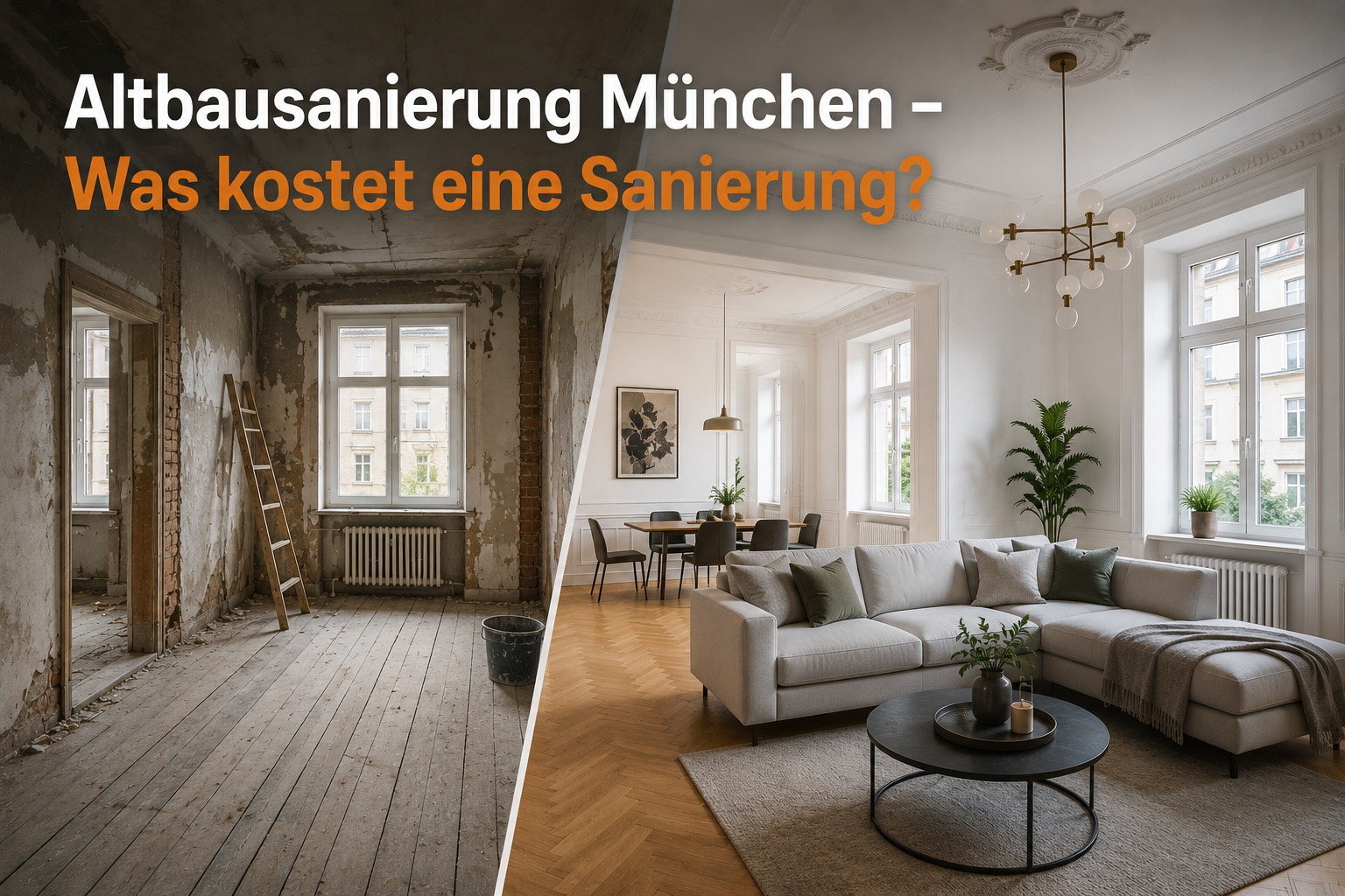 Altbausanierung München – Was kostet eine Sanierung?