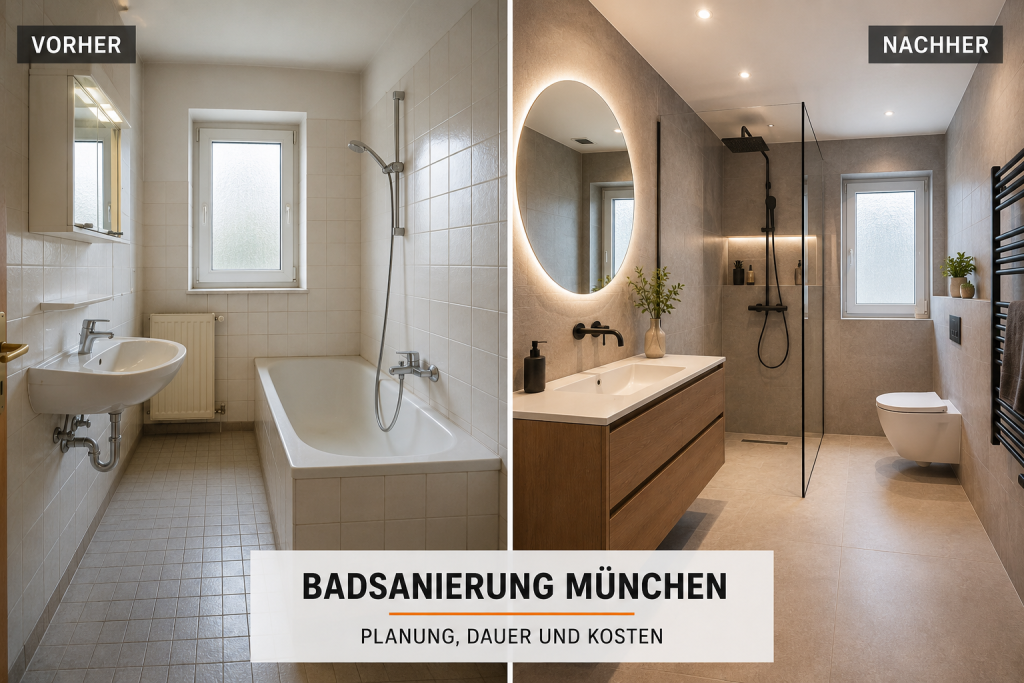 Badsanierung München – Planung, Dauer und Kosten