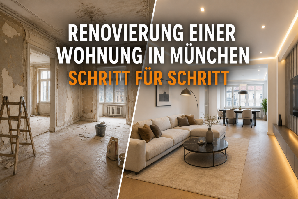 Renovierung einer Wohnung in München – Schritt für Schritt
